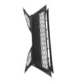 Gray Front Bumper Lower Grill Honeycomb Mesh Grille Without Sensor Holes For 2021 2022 Camry Se Xse Sedan 4 Door