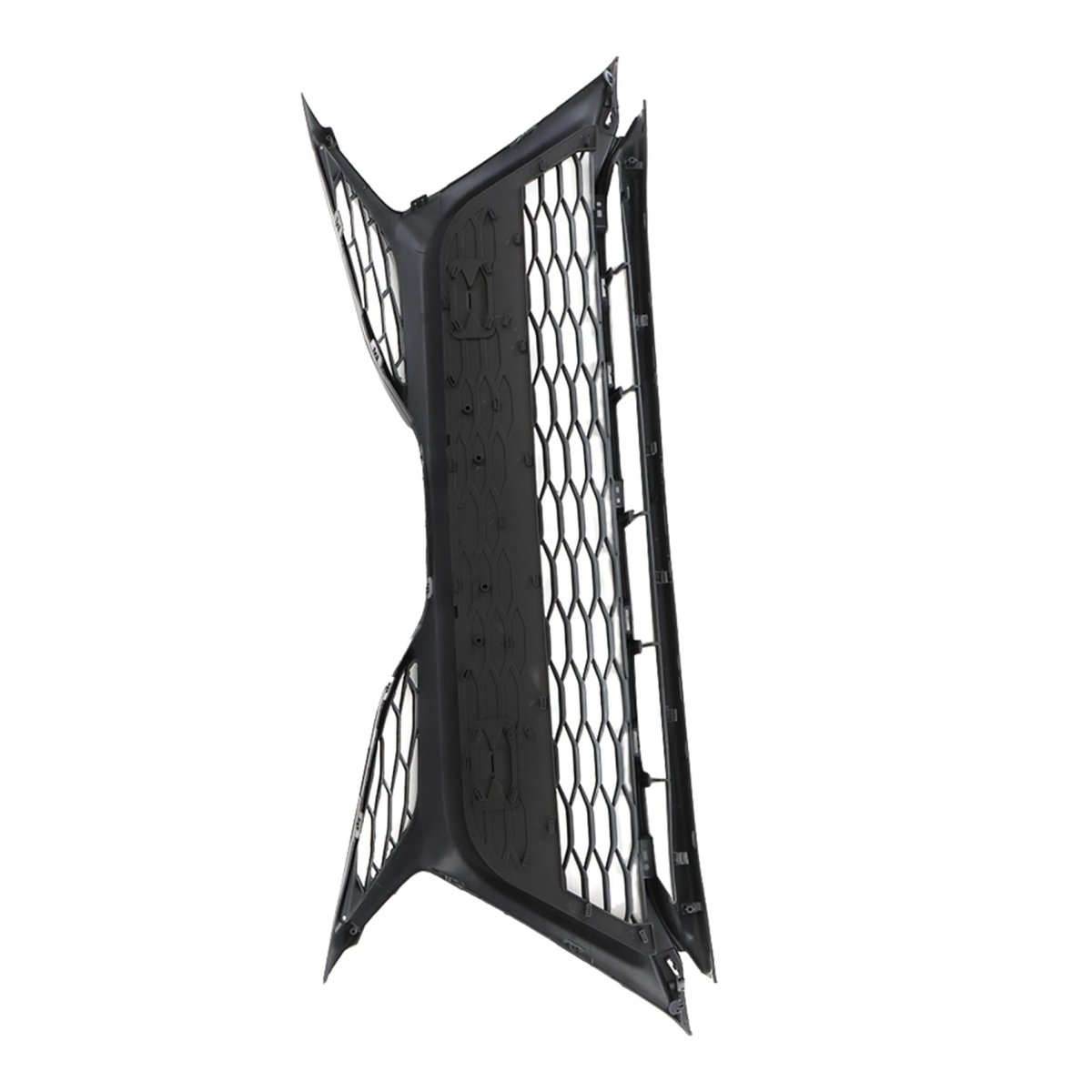 Gray Front Bumper Lower Grill Honeycomb Mesh Grille Without Sensor Holes For 2021 2022 Camry Se Xse Sedan 4 Door