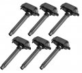 Ena Set Of 6 Ignition Coil Pack 3 Pins For Dodge Chrysler Jeep Durango Pacifica Grand Cherokee Wrangler 2016-2021 6l V6 