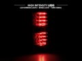 Amerilite Chrome Led Replacement Brake Tail Lights Set For 09-14 Ford F-150 Passenger And Driver Side