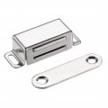 Uxcell 2pcs Door Cabinet Magnetic Catch Magnet Latch Closure Stainless Steel 46mm Length