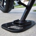 Motorcycle Kickstand Pad Plate Support Accessory Anti Sinking For Soft Ground Grass And Hot Pavement Universal Fit 3 In X 5