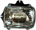 Left Headlight Assembly For 1990 To 1995 Toyota 4 Runner Driver Side Halogen Lamp Part Number 22-1014 Black Finish With Clear 
