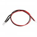 Uxcell 14pcs Mixed Colour 3mm Leds Prewired Light Dc3-5v 20cm Pre Wired Led