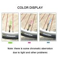 Pack Of 4 Bike Lights Led Flash Wheel Tire Valve Cap Car Lamp For Motorcycle Bicycle Pink