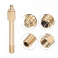 Uxcell Brass Straight Grease Fitting G1 8 Thread 80mm Length Hydraulic Accessories 2pcs