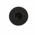 Uxcell 4pcs M6x25mm Flat Countersunk Head Hex Socket Left Hand Thread Bolt Din7991