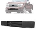 Front Bumper Cover For 2015 2016 2017 Ford F150 F-150 Fo1044108 Fl3z-17e810-aa W O Block Heater Grille Shutters Lower Trim 