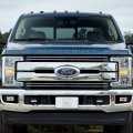 Ipick Image Super-duty Front Grill 1 32 Inch Silver Letter Insert No-decal Ford F-250 F-350 F-450 2017 To 2019