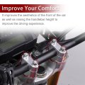 28 6mm Handlebar Risers With Clamp For Multistrada 00 S1000r 1 1 8 In Motorcycle Adv Dirt Bike 20mm Rise Cnc 6063 T6 Aluminum