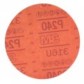 3m Hookit Red Abrasive Disc 01220 6 In 240 Grit No Hole Pack Of 50 For Auto Sanding Primer E-coat