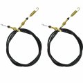2pcs 2-11082 Shifter Cable Replacement For Chuck Wagon Cw-11 Cw-413 Cw-265 Go-karts Parts And Accessories 