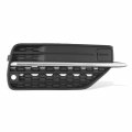 Auto Dynasty Vo1039108 Front Lower Fog Light Bumper Coverfor Xc90 2016-2019 Passenger Right Side Smooth Black With Silver 