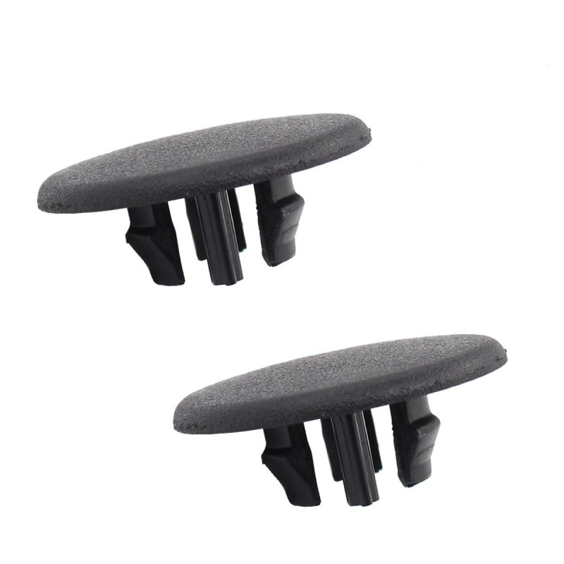 Xtremeamazing Pack Of 2 Left Or Right Armrest Handle Trim Bolt Rear Seat Cover Cap 15279689 Black