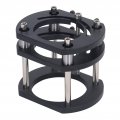 Router Lift Base Aluminum Alloy Stainless Steel 4 Jaw Clamping Metal Milling Table Lifting System For Small Electric Tenoning
