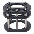 Router Lift Base Aluminum Alloy Stainless Steel 4 Jaw Clamping Metal Milling Table Lifting System For Small Electric Tenoning