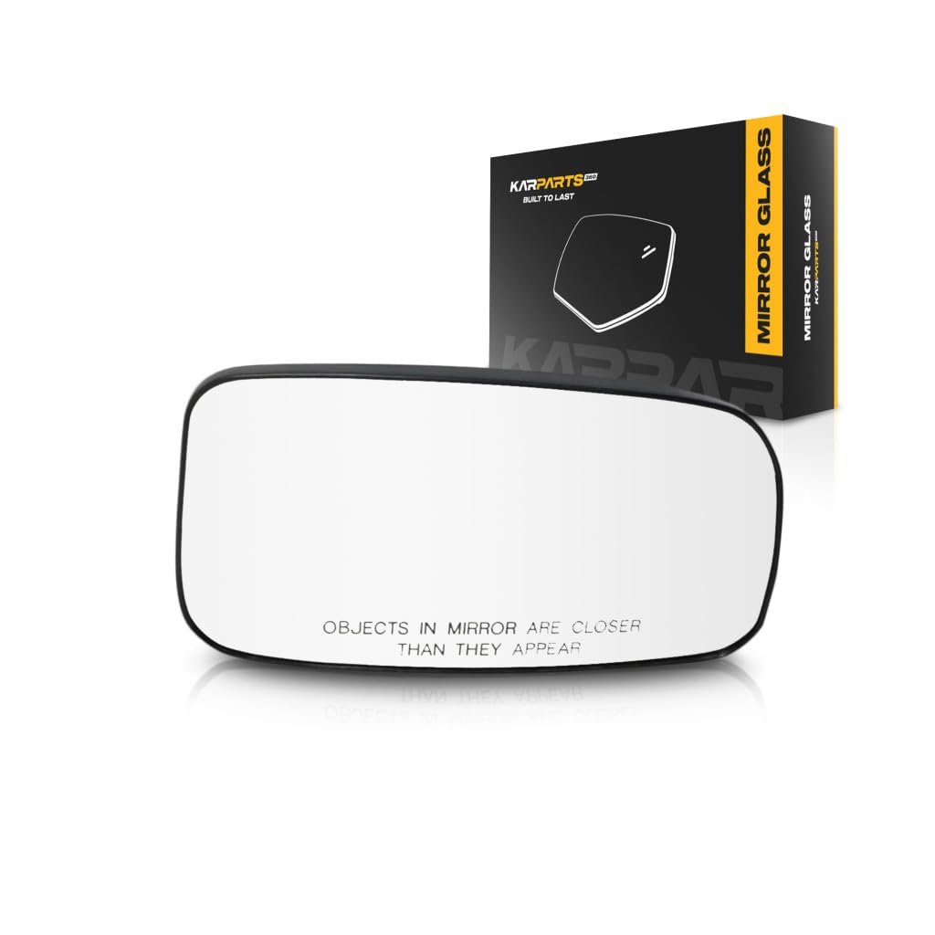 Driver Side Mirror Glass For Toyota Prius 2004 2005 2006 2007 2008 2009 Non Heated Flat With Backing Plate Replacement