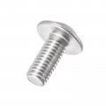 Uxcell Flanged Button Head Socket Cap Screws M5 12mm Hex Drive 304 Stainless Steel Fasteners Bolts Fully Threaded Machine Screw