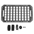 Aluminum Truck Bed Molle Panel Rack System For Organizing Tools In Sedans Suvs Pickups 