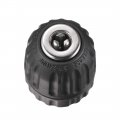 Uxcell 3 8 Keyless Drill Chuck Sds Shank Adapter 0 8-10mm Y45 Steel For Impact Driver Cordless Black