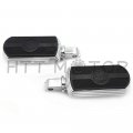 Httmt Mt216-106 Pa013x2 Chrome Skull Rubber Footpeg Compatible With Passenger Victory All Cross Roads Rear
