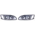 Fog Light Assembly Pair With Bulbs For 2007 2008 2009 Lexus Rx350 Driver And Passenger Side Lx2592103 Lx2593103 81220-0e010 