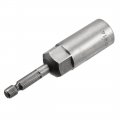 Uxcell 1 4 Quick-change Hex Shank 14mm Nut Setter Driver Drill Bit 80mm Length Metric No-magnetic