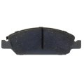 Front Ceramic Brake Pad Set For Gmc Sierra 1500 2005 2006 2007 2008 Integrally Molded Friction Material Replacement 19286282 