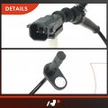 A-premium Rear Right Abs Wheel Speed Sensor Compatible With Ford Models Ranger 2010-2011 2 3l 4 0l Passenger Side Replaces
