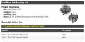 Front Wheel Bearing Hub Assembly Set Of 2 Compatible With 2007-2010 Gmc Sierra 2500 Hd 4wd Rwd