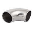 Uxcell 25mmx1 5mm 304 Stainless Steel Hand Rail Elbow Fittings 2pcs