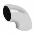 Uxcell 25mmx1 5mm 304 Stainless Steel Hand Rail Elbow Fittings 2pcs