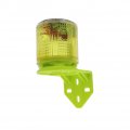 Aolyty Solar Warning Strobe Light L-shaped Bracket 360 Degree Outdoor Ip48 Waterproof Operated Automatically On Save Power For