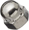 18-8 Stainless Steel Acorn Nut Grade 2 Right Hand Threads 1 -20 Pack Of 5 