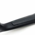 Httmt- Black Vinyl Leather Clutch Lever W Mount Bracket Compatible With Softail Bad Boy Heritage Breakout P N Mt436-006-gbk