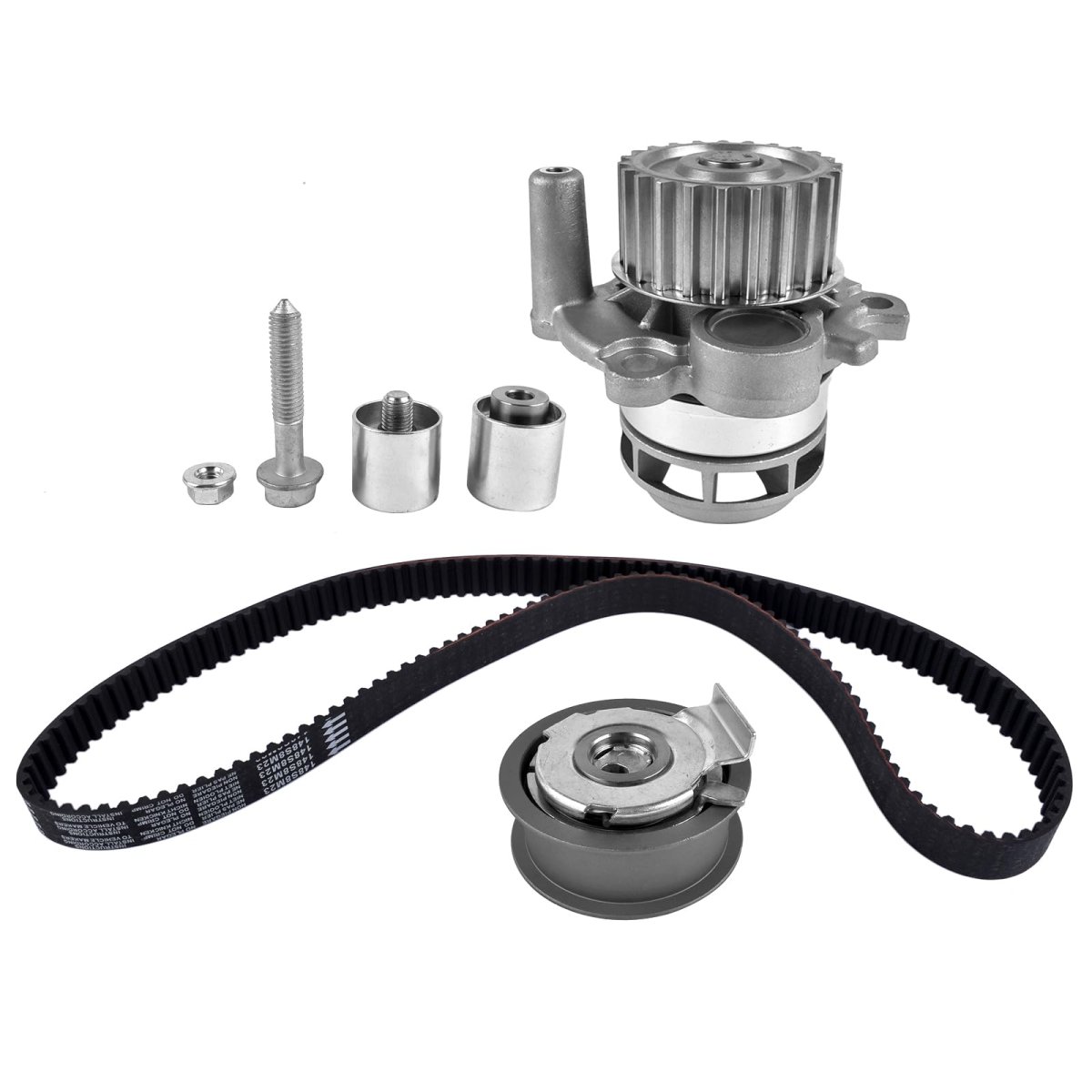 Water Pump Timing Belt Kit Replacement For Vw Jetta Eos Gti Passat Audi A4 Tt 2 0l 2006-2008 Part Kp35604xs Pk05870 06f121011