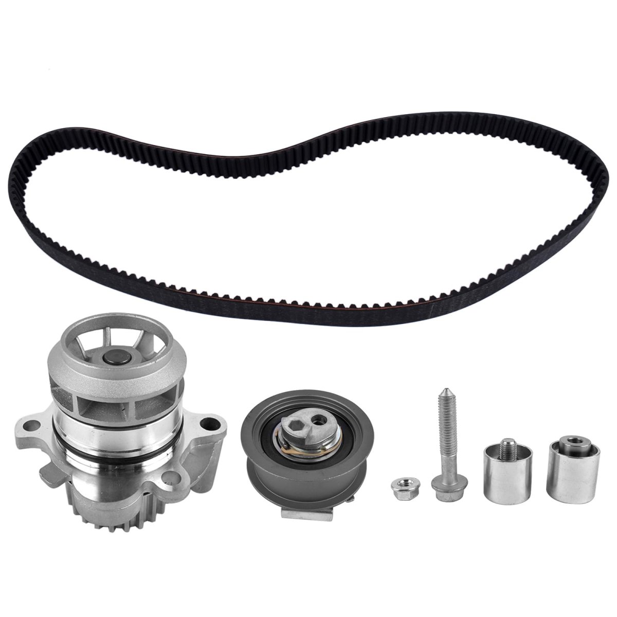 Water Pump Timing Belt Kit Replacement For Vw Jetta Eos Gti Passat Audi A4 Tt 2 0l 2006-2008 Part Kp35604xs Pk05870 06f121011