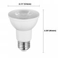 Edearkar Par20 Dimmable Flood Light Bulb Bright Bulbs 9w 90w Equivalent Recesseding 720 Lumens 3000k Warm White E26 Base Indoor