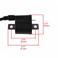 Caltric Wire Harness Starter Ignition Key Switch Coil Compatible With Yamaha Warrior Yfm350 2002 2003 2004