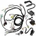 Caltric Wire Harness Starter Ignition Key Switch Coil Compatible With Yamaha Warrior Yfm350 2002 2003 2004