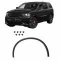 Front Driver Side Wheel Arch Trim Molding For 2011 2012 2013 2014 2015 2016 2017 2018 2019 Durango Black Plastic Textured 