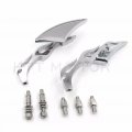 Httmt Universal 10mm 8mm Cnc Blade Motorcycle Cruiser Chopper Custom Mirror Compatible With H-d