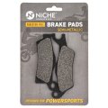 Niche Brake Pad Kit For Can-am Outlander L Max Renegade 100r 800r 705601014 705601015 Front Rear Semi-metallic