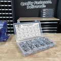 18-8 304 Stainless Steel Hex Cap Screws Bolts Nuts Washers Assortment Kit 380 Pcs