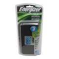 Energizer Chfc Recharge Universal Charger Charges 8 Aa Aaa 4 C D Or 1 9v Nimh Batteries 2 5 Height Width 