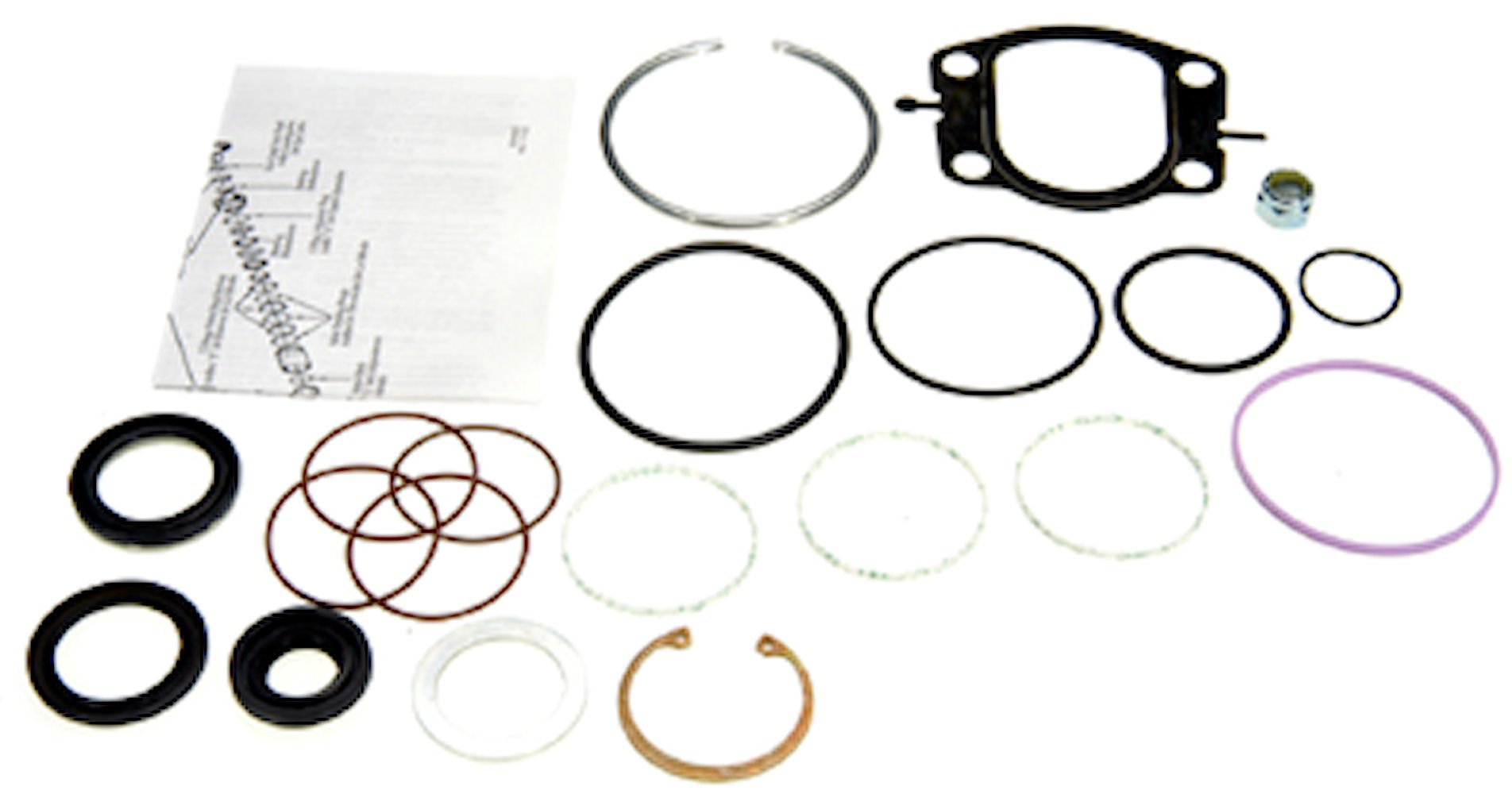 Edelmann 8775 Power Steering Gear Box Major Seal Kit