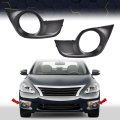 Pit66 Fog Light Trim For 2013-2015 Nissan Altima 2 Pcs Driver And Passenger Side