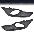 Pit66 Fog Light Trim For 2013-2015 Nissan Altima 2 Pcs Driver And Passenger Side