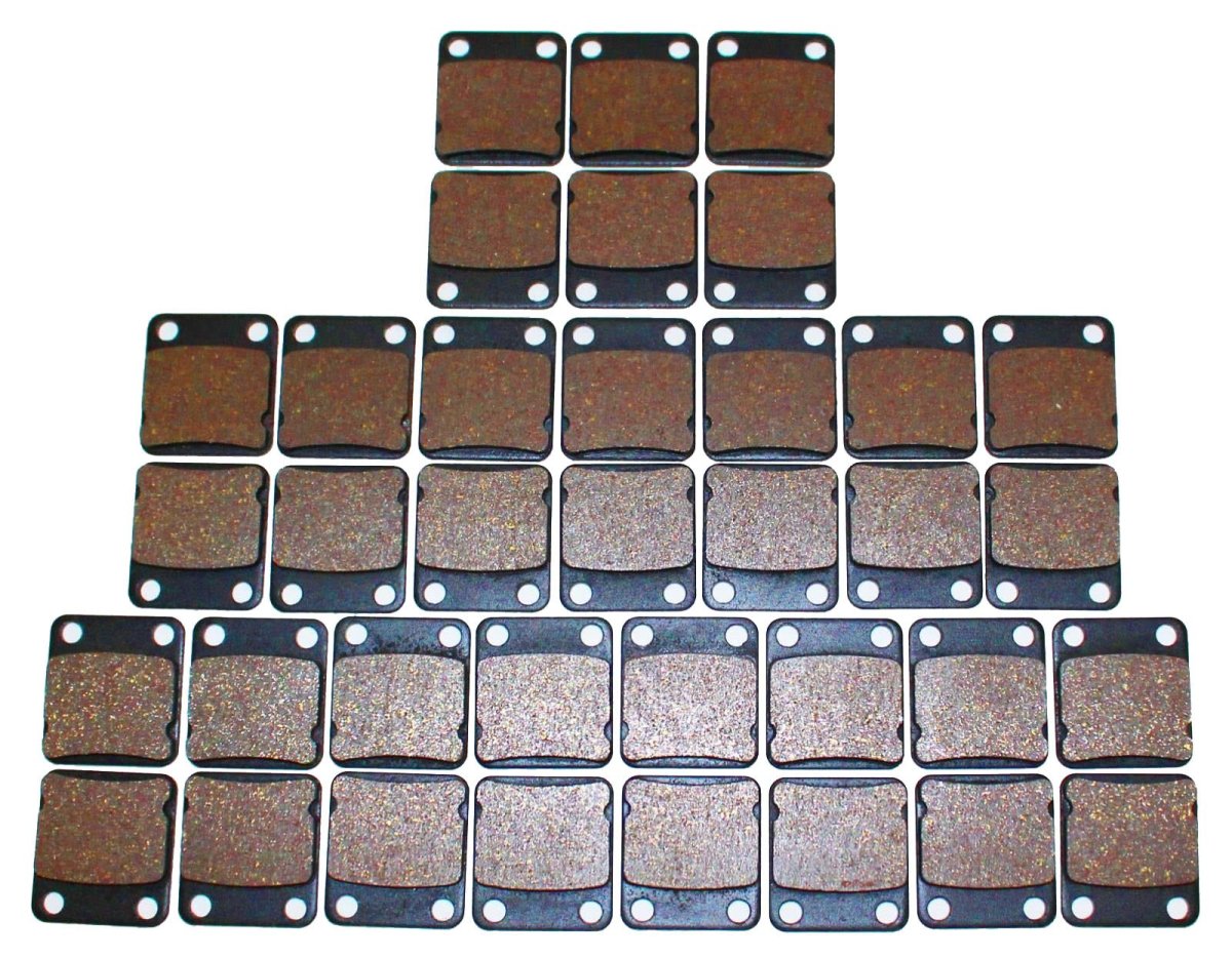 Front And Rear Brake Pads For Honda Trx 250 X Trx250 Semi Metallic Compound General Use Riding