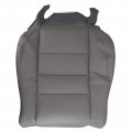 Autokay Passenger Bottom Lean Back Leather Seat Cover Fits For Honda Accord 2008-2012 Gray